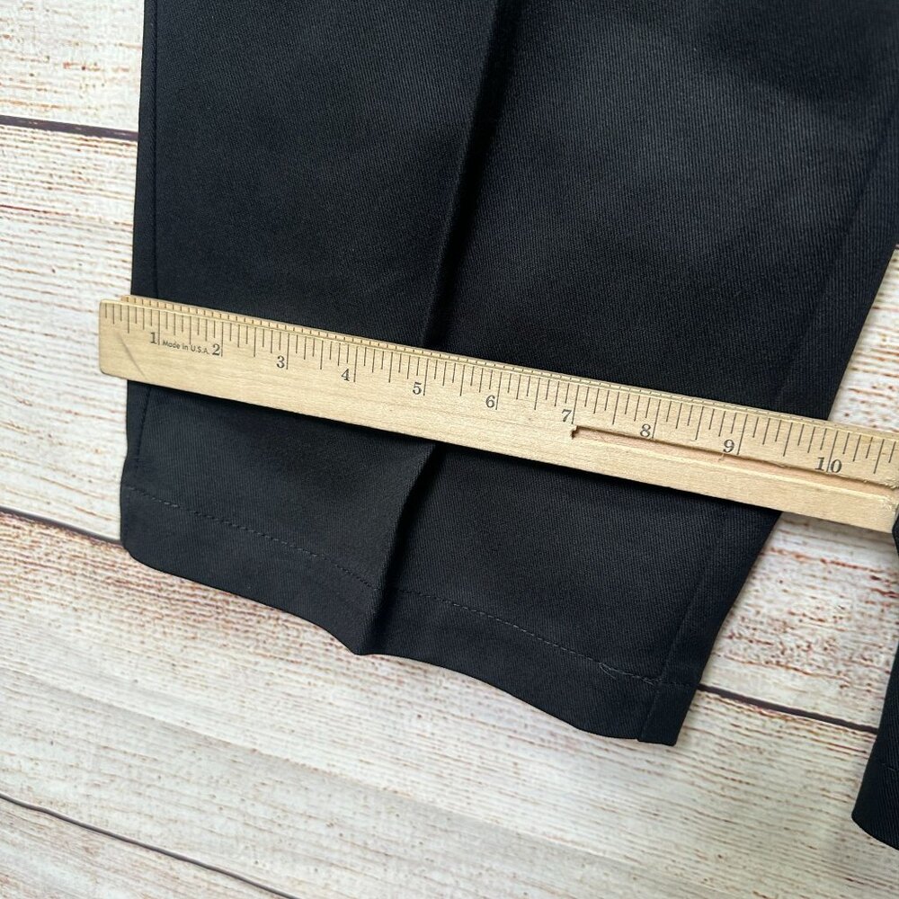 Dickies Women's 774 Work Uniform Pants Black 18P Low Rise Straight Leg - Picture 7 of 11